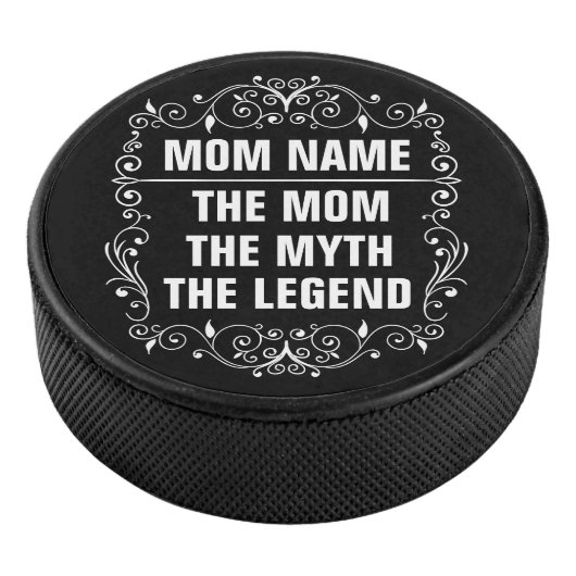 Persoonlijke Moederdag Hockey Puck (3/4)