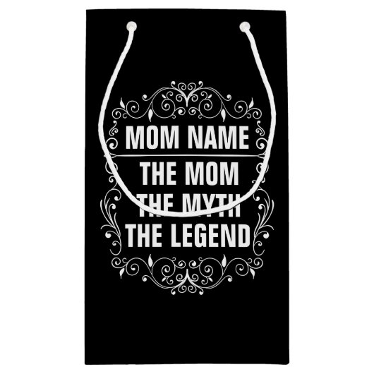 Persoonlijke Moederdag Klein Cadeauzakje (Achterkant)