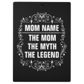 Persoonlijke Moederdag Klembord (Achterkant)