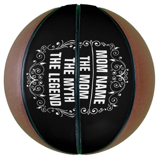 Persoonlijke Moederdag Mini Basketbal (Verticaal)