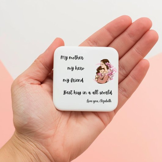 Persoonlijke Moederdag Moeder Knuffel Magneet