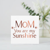 Persoonlijke Moederdag Mok – Aangepast Cadeau voor Feestdagenkaart (Staand voorkant)