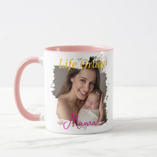 Persoonlijke Moederdag Mok Nieuw Moeder Cadeau (Links)