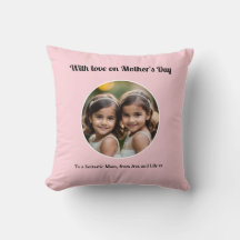 Persoonlijke Moederdag Mooie Roze Foto Cute