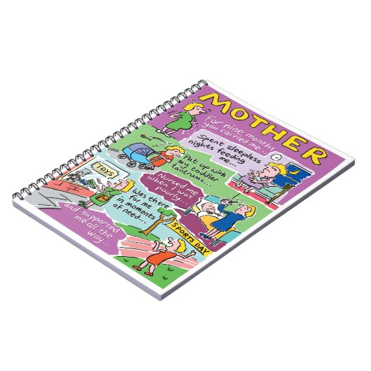 Persoonlijke Moederdag Notitieboek (Linkerzijde)