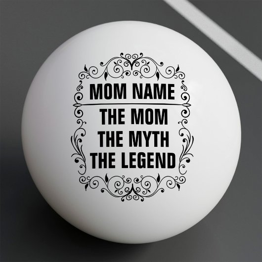 Persoonlijke Moederdag Pingpongbal