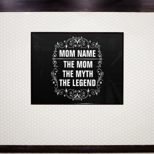 Persoonlijke Moederdag Poster