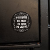 Persoonlijke Moederdag Ronde Sticker