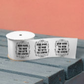 Persoonlijke Moederdag Satijnen Lint