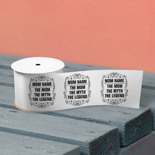 Persoonlijke Moederdag Satijnen Lint