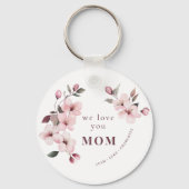Persoonlijke Moederdag-sleutelhanger voor mama Sleutelhanger (Achterkant)