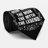 Persoonlijke Moederdag Stropdas (Opgerold)