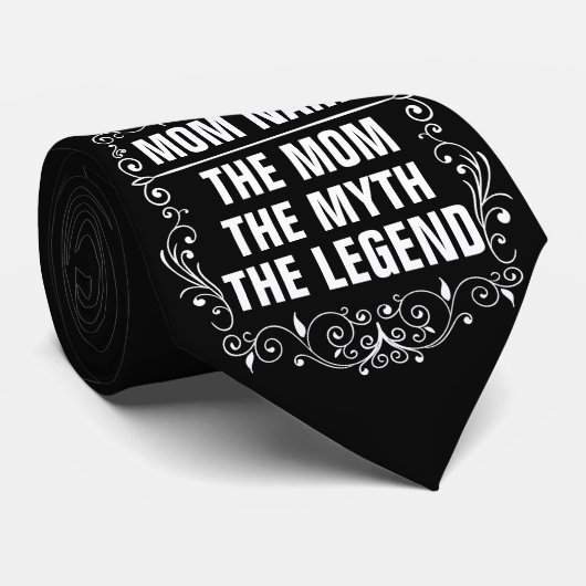 Persoonlijke Moederdag Stropdas (Opgerold)