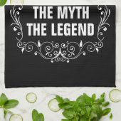 Persoonlijke Moederdag Theedoek (Gevouwen)