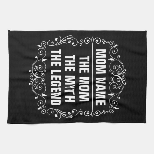 Persoonlijke Moederdag Theedoek (Horizontaal)