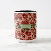 Persoonlijke Moederdag Tweekleurige Koffiemok (Center)