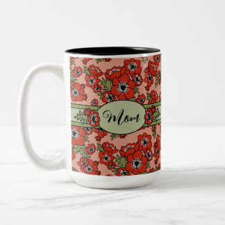 Persoonlijke Moederdag Tweekleurige Koffiemok
