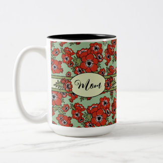 Persoonlijke Moederdag Tweekleurige Koffiemok