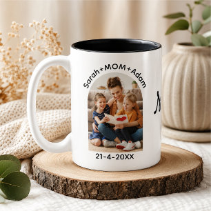 Persoonlijke Moederdag Tweekleurige Koffiemok