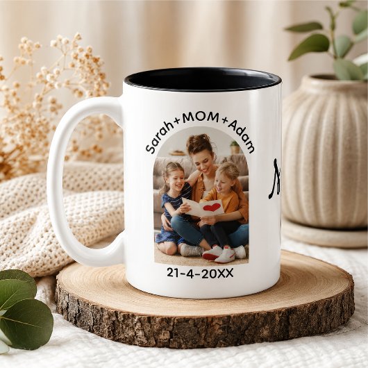 Persoonlijke Moederdag Tweekleurige Koffiemok