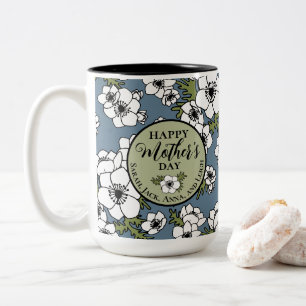 Persoonlijke Moederdag Tweekleurige Koffiemok