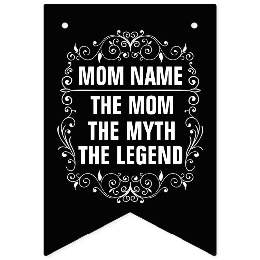 Persoonlijke Moederdag Vlaggetjes (Derde vlag)