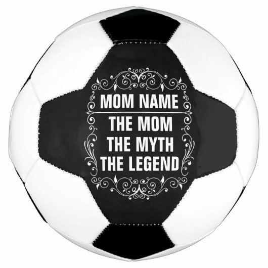 Persoonlijke Moederdag Voetbal (Voorkant)