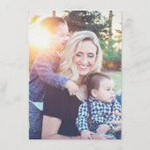 Persoonlijke Moederdagkaart met bloemen Feestdagenkaart (Achterkant)