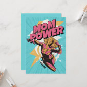 Persoonlijke Moederdagkaart met Moederkracht Kaart (Voorkant / Achterkant in situ)