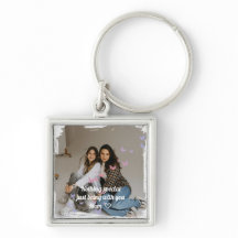 Persoonlijke Moederliefde Foto Sleutelhanger