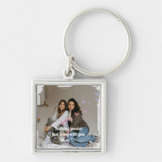Persoonlijke Moederliefde Foto Sleutelhanger