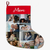 Persoonlijke moedermozaïek Kerstsok  (Voorkant)