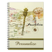 Persoonlijke mogelijkheden libellen notitieboek (Voorkant)