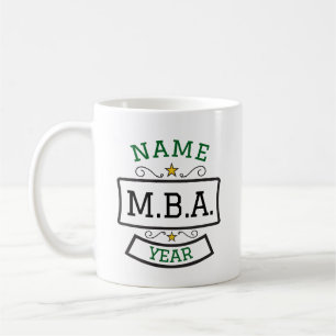 Persoonlijke mok als afstudeercadeau MBA
