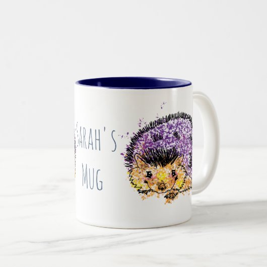 Persoonlijke Mok egel (Voorkant rechts)