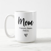 Persoonlijke mok geschenkset voor moeder en vader (Links)