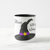 Persoonlijke Mok Halloween heks (Midden)