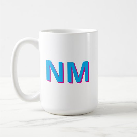 Persoonlijke mok met aangepaste naam, mok letter c (Links)