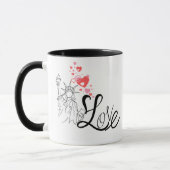 Persoonlijke mok met liefde en monument (Links)