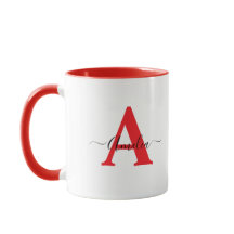 Persoonlijke mok met monogram