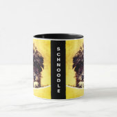 Persoonlijke mok met Schnoodle-hond (Midden)
