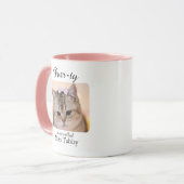Persoonlijke mok Purrty Cat (Voorkant links)