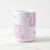 Persoonlijke mok Rosaline Mandala 15 oz. (Center)