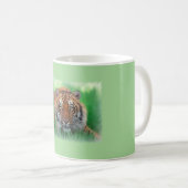 Persoonlijke mok van de Tijger van het Volwassensc (Voorkant rechts)