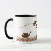 Persoonlijke Mok van Ostrich Safari (Links)