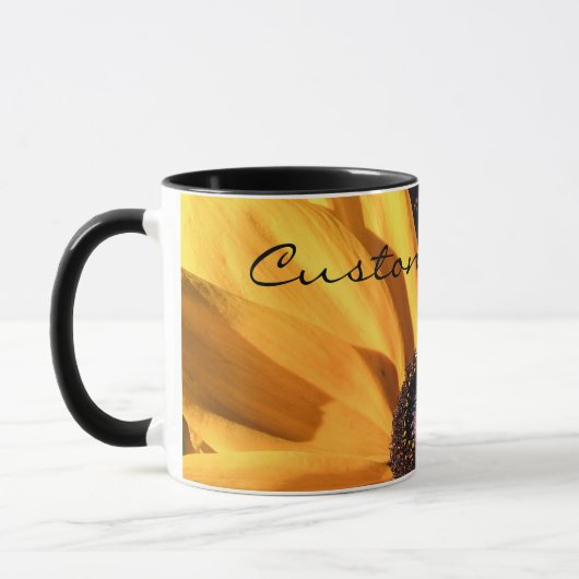 Persoonlijke Mok van Susan Coffee met zwarte ogen (Links)