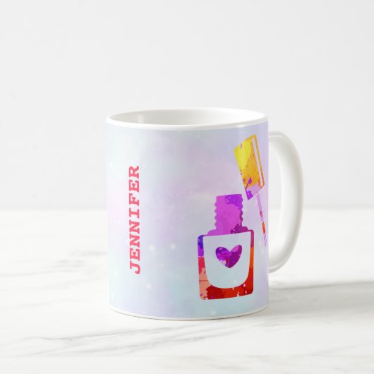 Persoonlijke Mok voor het dagelijks leven van de t (Voorkant rechts)
