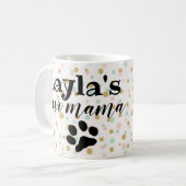 persoonlijke mok voor hondenbont (Voorkant links)