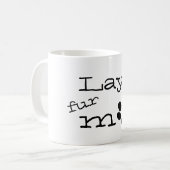 persoonlijke mok voor hondenbont (Voorkant links)