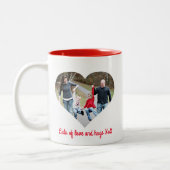 Persoonlijke Mok voor kerstcadeautjes voor foto's (Links)